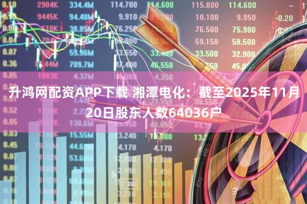 升鸿网配资APP下载 湘潭电化：截至2025年11月20日股东人数64036户